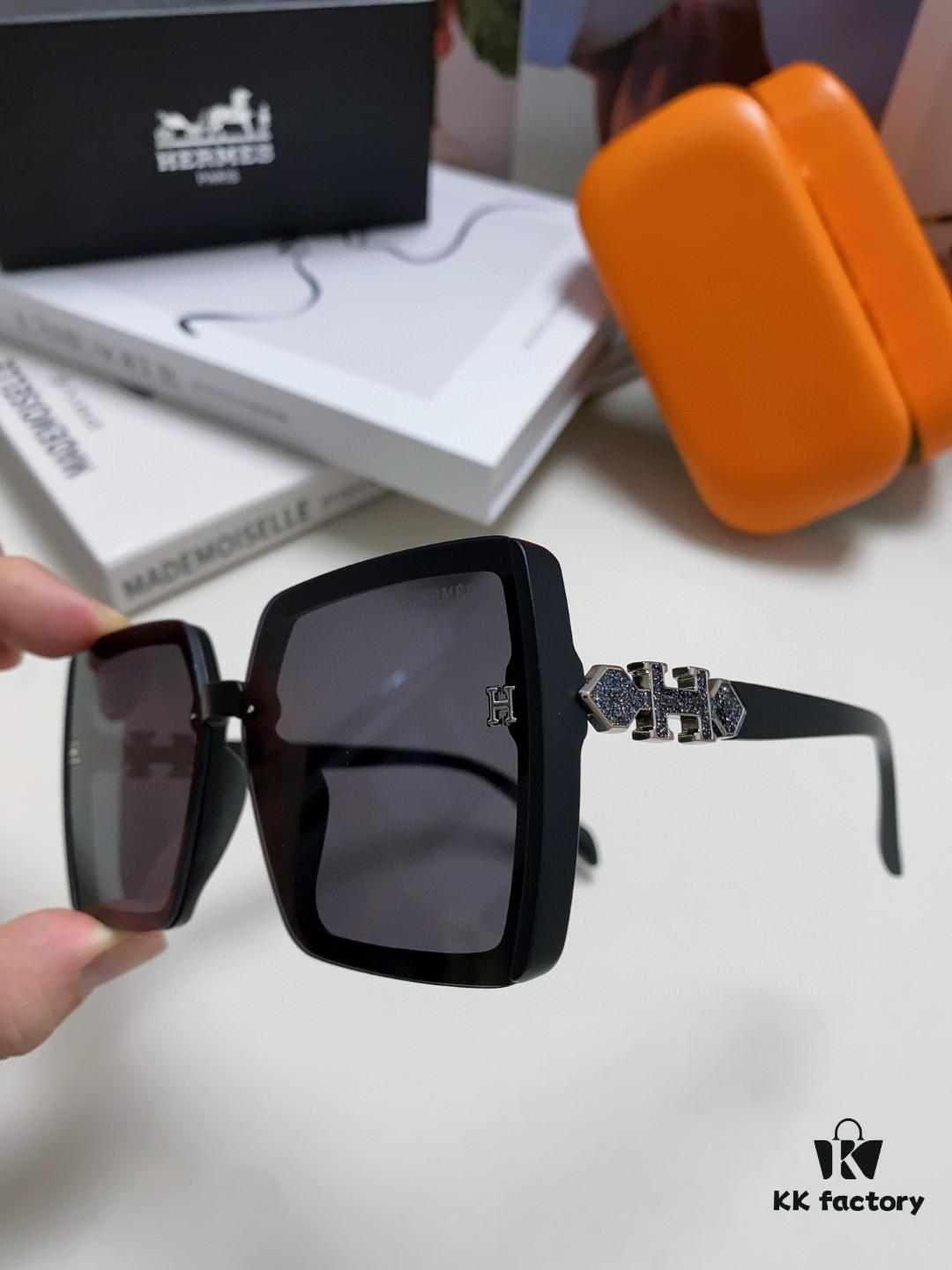 Hermes 2024 New Arrival Women's High-Quality HD Sunglasses