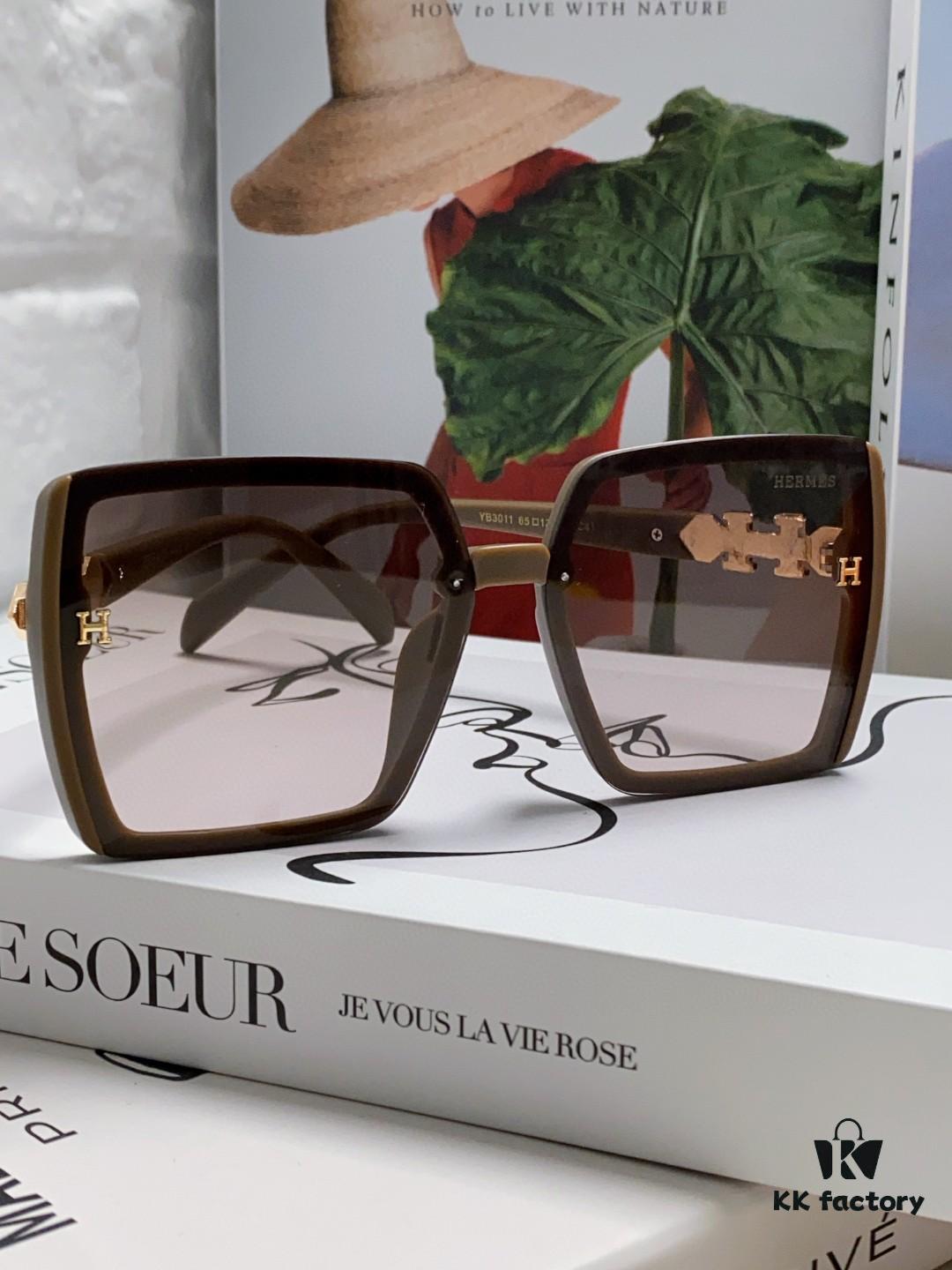 6931aec5ccd8ab3d7afa2d78 Hermes 2024 New Arrival Women's High-Quality HD Sunglasses