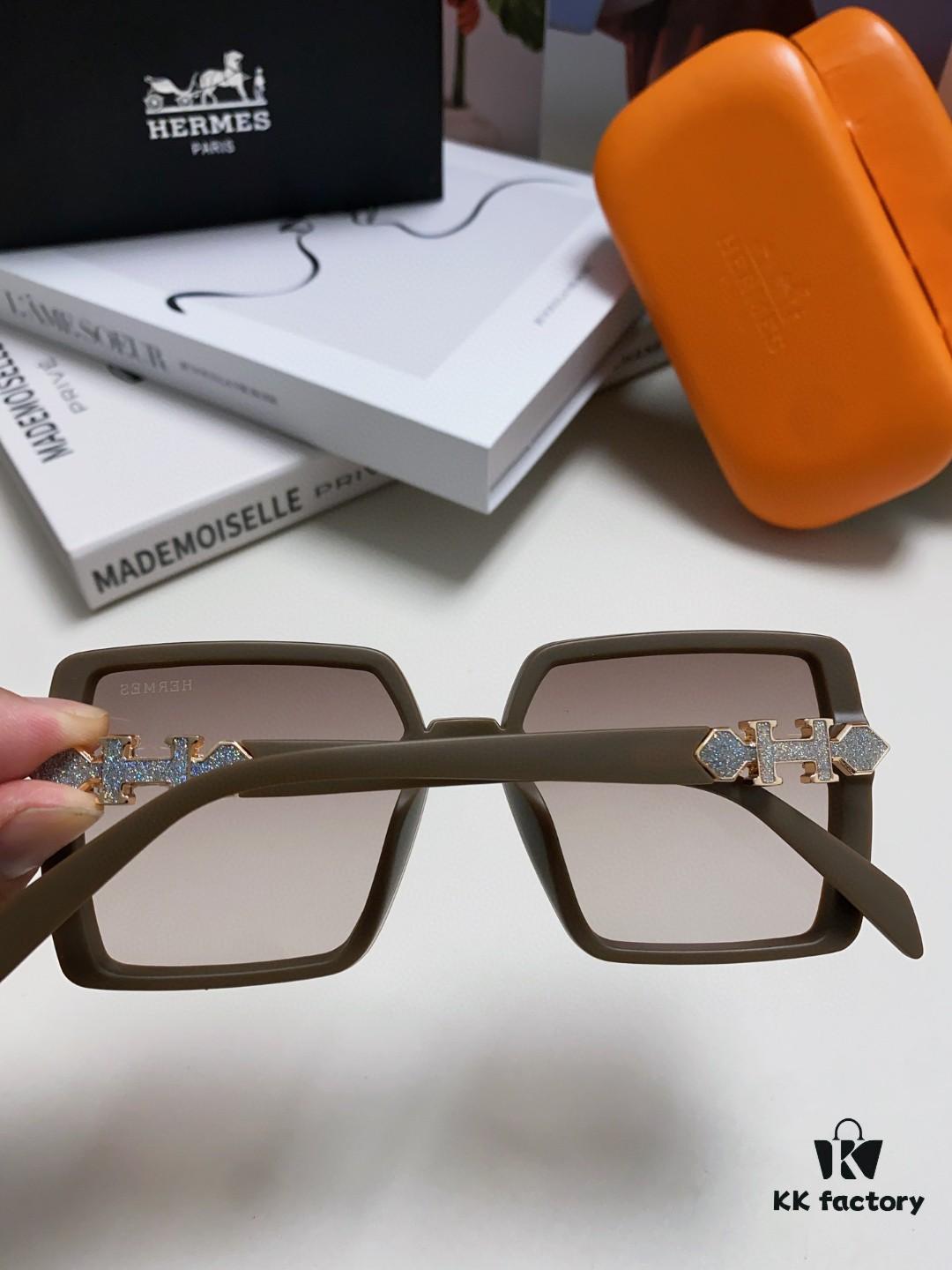 6931aec5ccd8ab3d7afa2d7b Hermes 2024 New Arrival Women's High-Quality HD Sunglasses