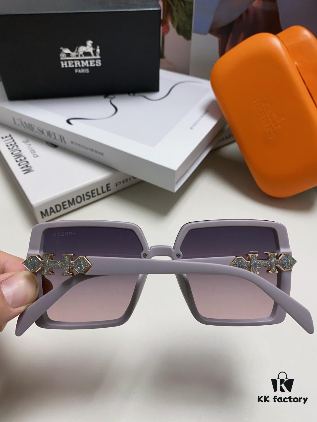 Hermes 2024 New Arrival Women's High-Definition Sunglasses