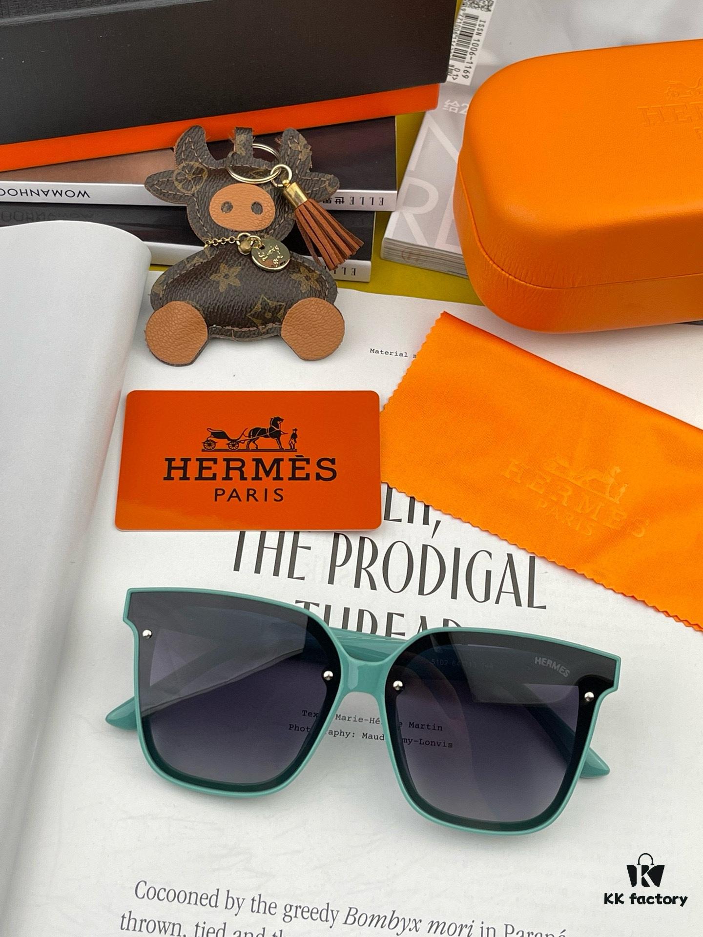 6931aececcd8ab3d7afa2dfd Polarized Series Sunglasses | HERMES Original Luxury Designer Square Frame UV Protection Sunglasses H5102