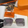 6931aecfccd8ab3d7afa2e11 Polarized Series Sunglasses HERMES Original Shipment Internet Celebrity Super Hot Classic Luxury Square Frame Sunglasses High-Quality Authentic H6103