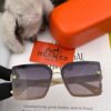 6931aecfccd8ab3d7afa2e19 HERMES 2024 Spring New Arrival Original Release Famous Internet Sensation Ultra-Hot Selling Luxury Square Sunglasses Classic Integrated Frame Design High-End Quality Authentic Brand Premium Sunglasses Model: H2998