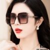 6931aed4ccd8ab3d7afa2e56 HERMES 2024 Spring New Arrival Original Release Famous Internet Influencer Ultra-Hot Blue Classic Luxury Frame Sunglasses H1301