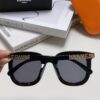 6931aed5ccd8ab3d7afa2e63 Hermes 2024 New Arrival Retro Square Unisex Sunglasses for Women, Slimming Frame for Round Faces, Fashionable Metal Hollow-out Temples, UV-Protective Sunglasses