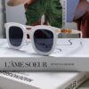 6931aed5ccd8ab3d7afa2e6a Hermes 2024 New Arrival Retro Square Sunglasses for Women, Flattering Frame for Round Faces, Stylish Metal Cut-Out Temples, UV-Protective Fashion Sunglasses