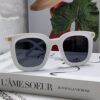 6931aed5ccd8ab3d7afa2e6b Hermes 2024 New Arrival Retro Square Sunglasses for Women, Flattering Frame for Round Faces, Stylish Metal Cut-Out Temples, UV-Protective Fashion Sunglasses