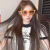6931aed6ccd8ab3d7afa2e73 Hermes 2024 New Arrival Retro Square Unisex Sunglasses for Women, Slimming Design for Round Faces, Fashionable Metal Frame with Hollow-out Temples, UV-Protective Sunglasses