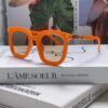 6931aed6ccd8ab3d7afa2e74 Hermes 2024 New Arrival Retro Square Unisex Sunglasses for Women, Slimming Design for Round Faces, Fashionable Metal Frame with Hollow-out Temples, UV-Protective Sunglasses