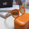 6931aed6ccd8ab3d7afa2e7b Hermes 2024 New Arrival Retro Square Unisex Sunglasses for Women, Slimming Design for Round Faces, Fashionable Metal Frame with Hollow-out Temples, UV-Protective Sunglasses