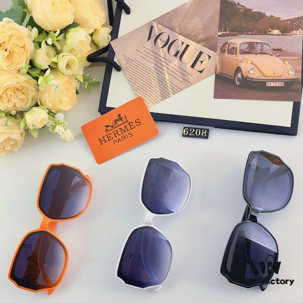 6931aedaccd8ab3d7afa2ea9 Hermes 2024 New Popular Large Oval Square Round Frame Slimming, Fashionable European and American Style Sunglasses