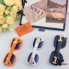 6931aedaccd8ab3d7afa2eaa Hermes 2024 New Popular Large Oval Square Round Frame Slimming, Fashionable European and American Style Sunglasses