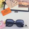6931aedaccd8ab3d7afa2eb0 Hermes 2024 New Popular Large Oval Square Round Frame Slimming, Fashionable European and American Style Sunglasses