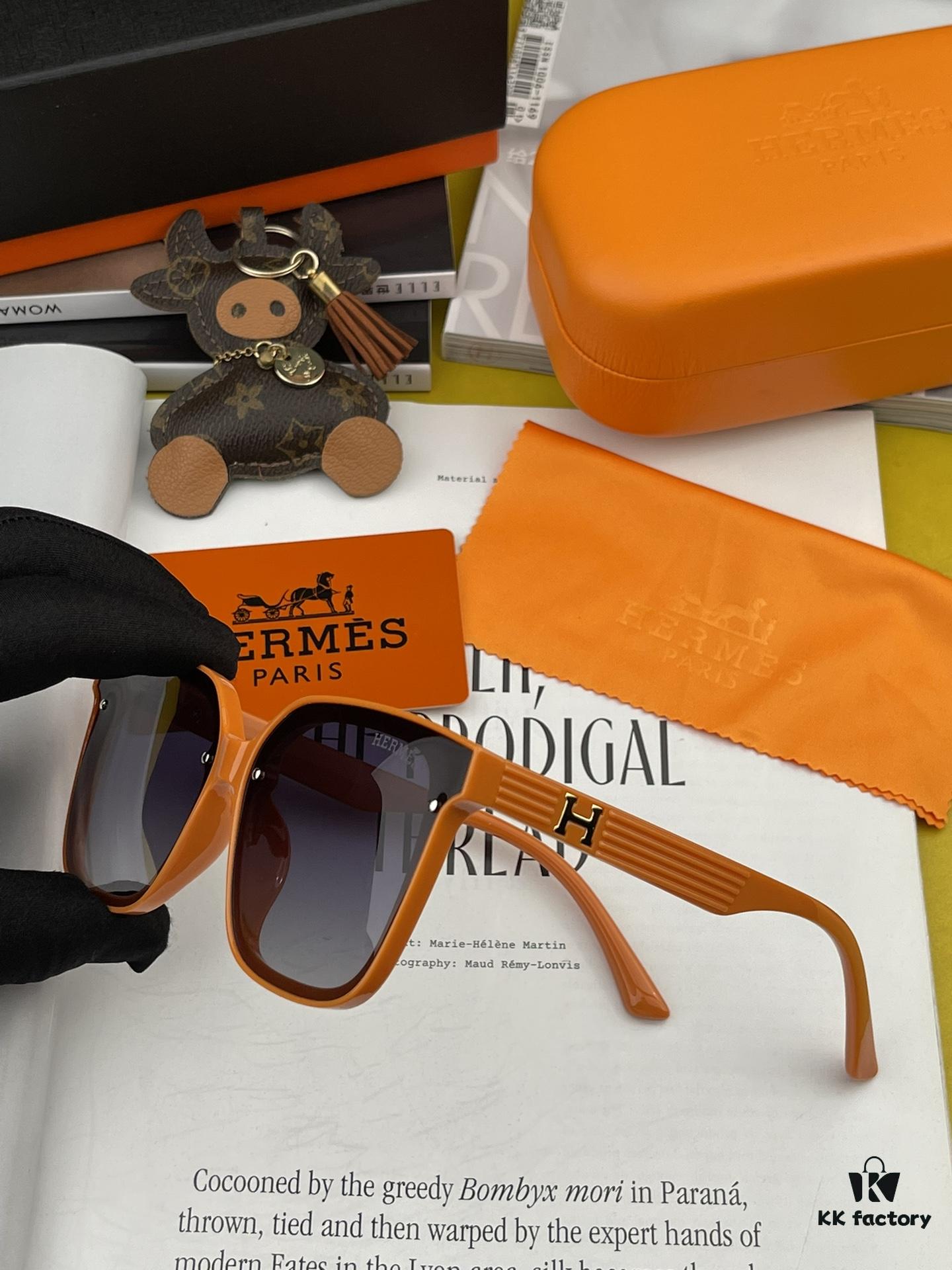 6931aee4ccd8ab3d7afa2f40 Polarized Series Sunglasses | HERMES Original Luxury Designer Square Frame UV Protection Sunglasses H5102