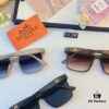6931aef1ccd8ab3d7afa2ffe Hermes 2024 New Arrival Women's Square Frame Korean Style Sunglasses, Stylish UV-Protective Glasses for Round Faces