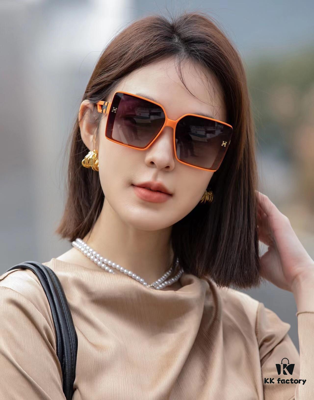 6931aef2ccd8ab3d7afa3008 Polarized Series Sunglasses | HERMES Original Luxury Designer Square Frame UV Protection Sunglasses H6103