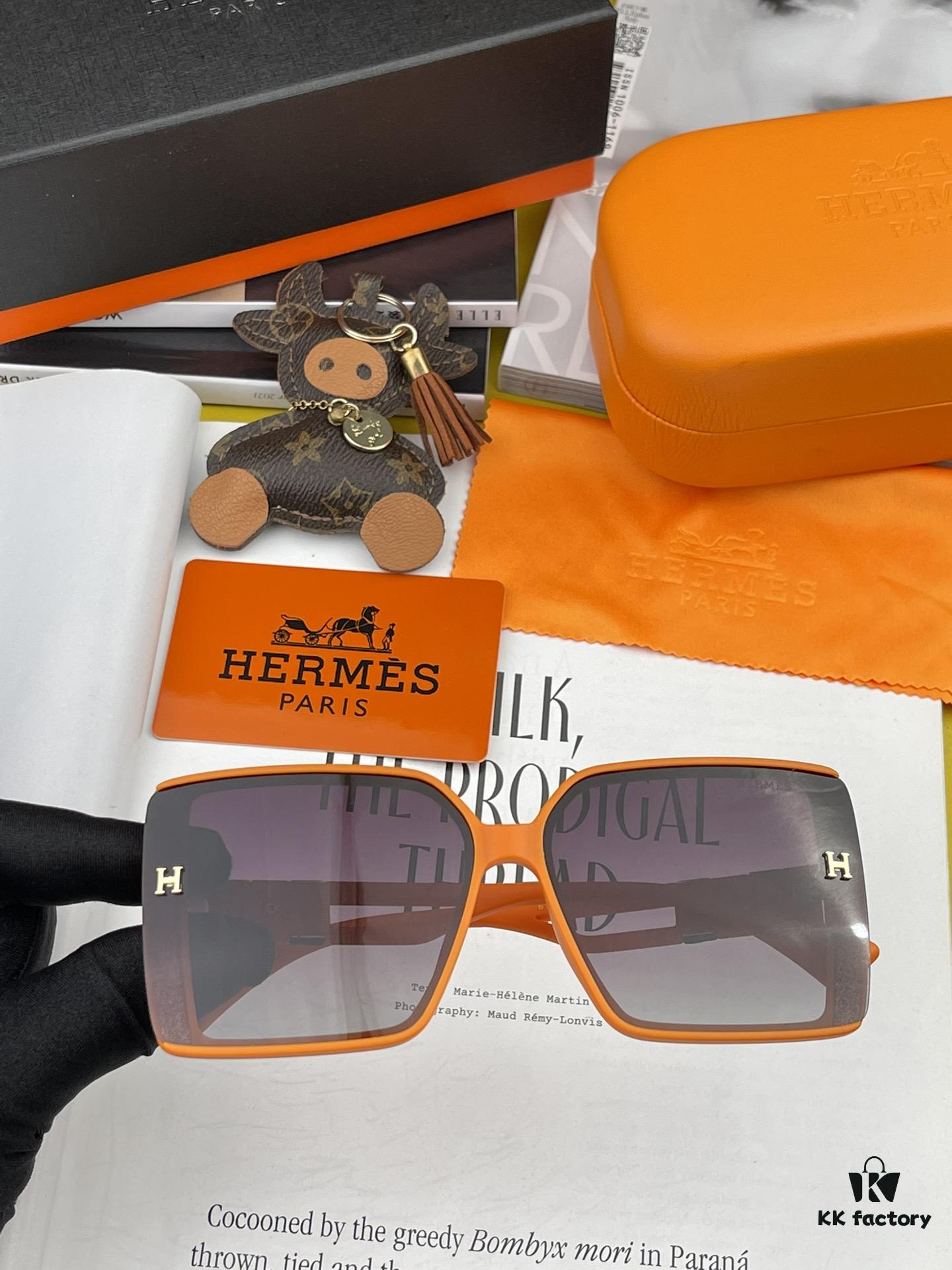 6931aef2ccd8ab3d7afa300b Polarized Series Sunglasses | HERMES Original Luxury Designer Square Frame UV Protection Sunglasses H6103