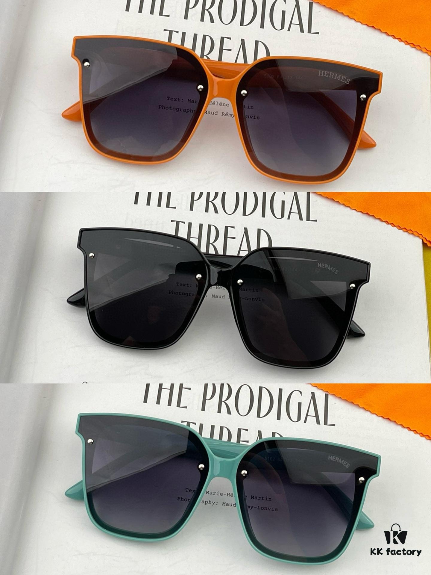 6931aef8ccd8ab3d7afa3061 Polarized Series Sunglasses | HERMES Original Luxury Square Frame Designer Shades H5102