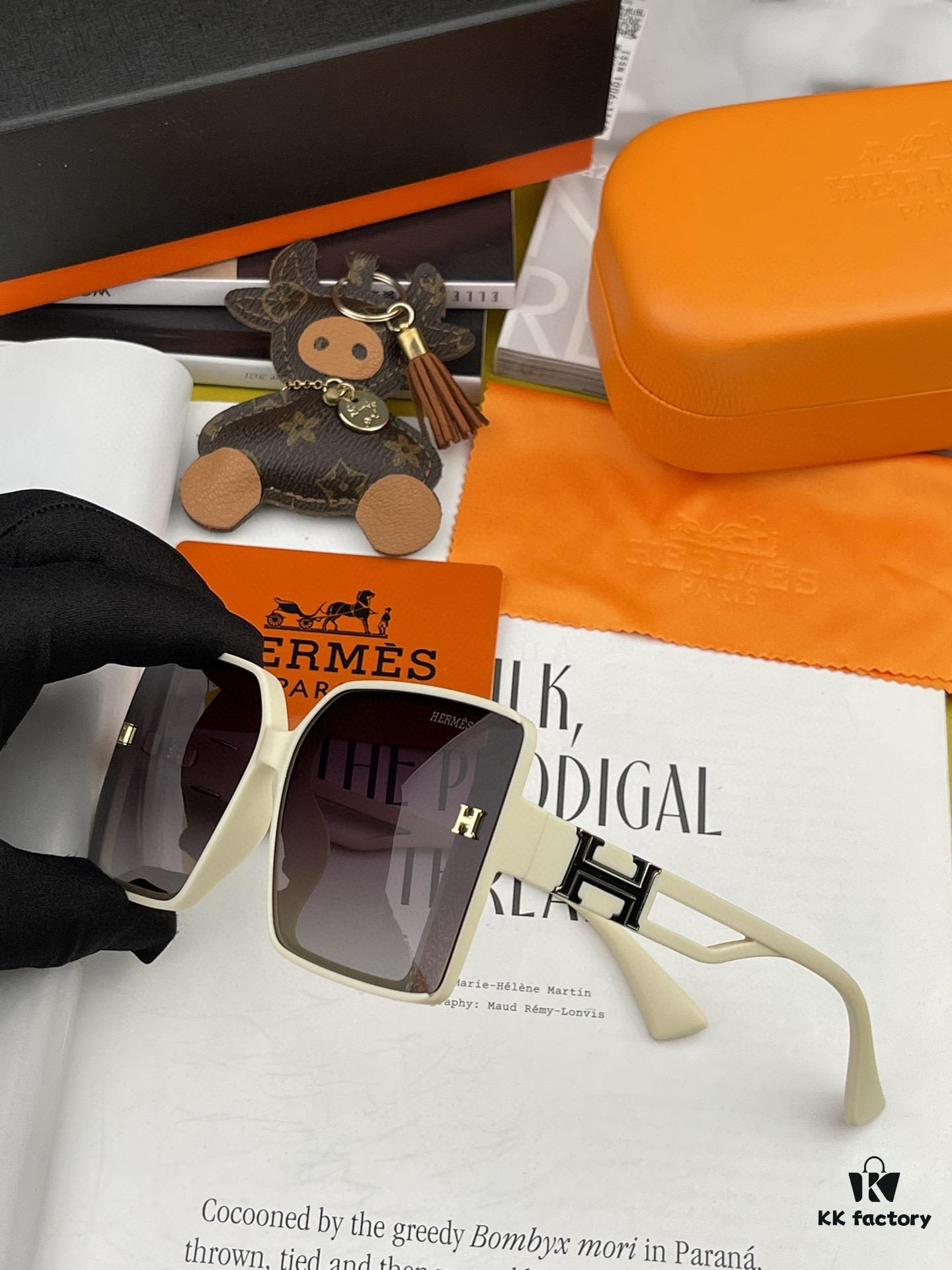 6931aef8ccd8ab3d7afa3069 Polarized Series Sunglasses | HERMES Original Luxury Designer Square Frame UV Protection Shades H6103