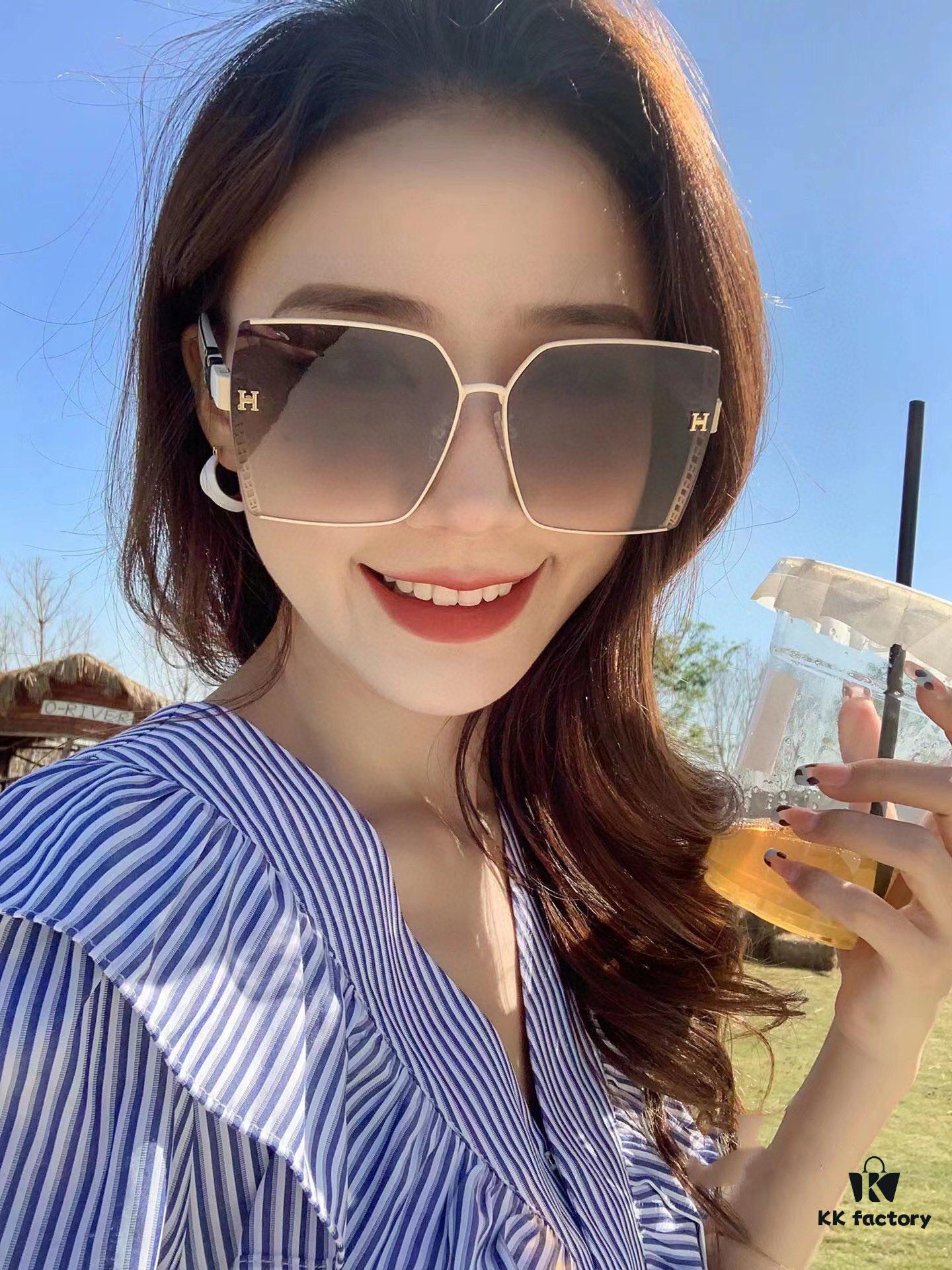 6931af05ccd8ab3d7afa310d HERMES H3979 TR Polarized Sunglasses | Luxury Square Frame Designer Shades | Authentic High-Quality Original Release