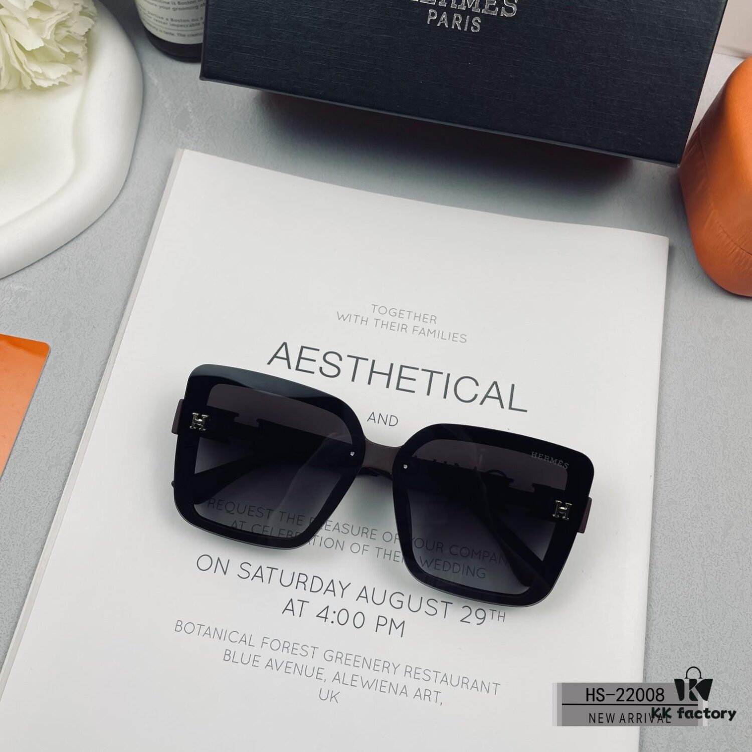 6931af06ccd8ab3d7afa3126 Hermès - New 2024 TR90 Lightweight Sunglasses with Polarized Lenses, Model 22008
