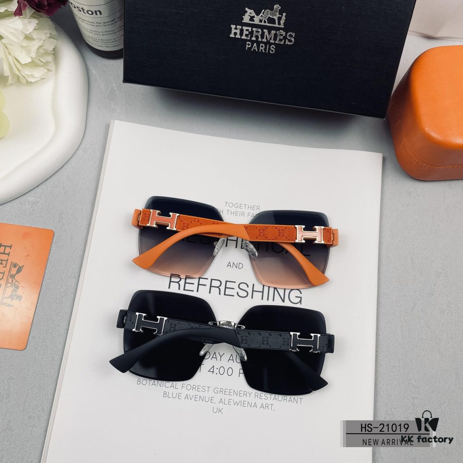 6931af07ccd8ab3d7afa312b Hermes - HERMES, Polarized Sunglasses with Polylite Lenses, Lightweight TR90 Frame, 2024 New Arrival, Fashionable Sun Protection for Travel and Driving, Model: 21019
