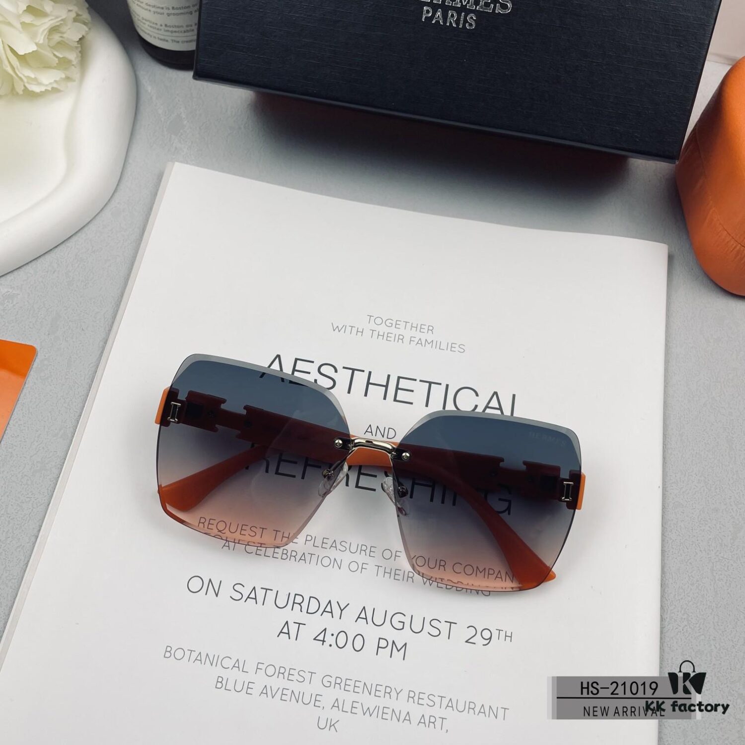 6931af07ccd8ab3d7afa312f Hermes - HERMES, Polarized Sunglasses with Polylite Lenses, Lightweight TR90 Frame, 2024 New Arrival, Fashionable Sun Protection for Travel and Driving, Model: 21019