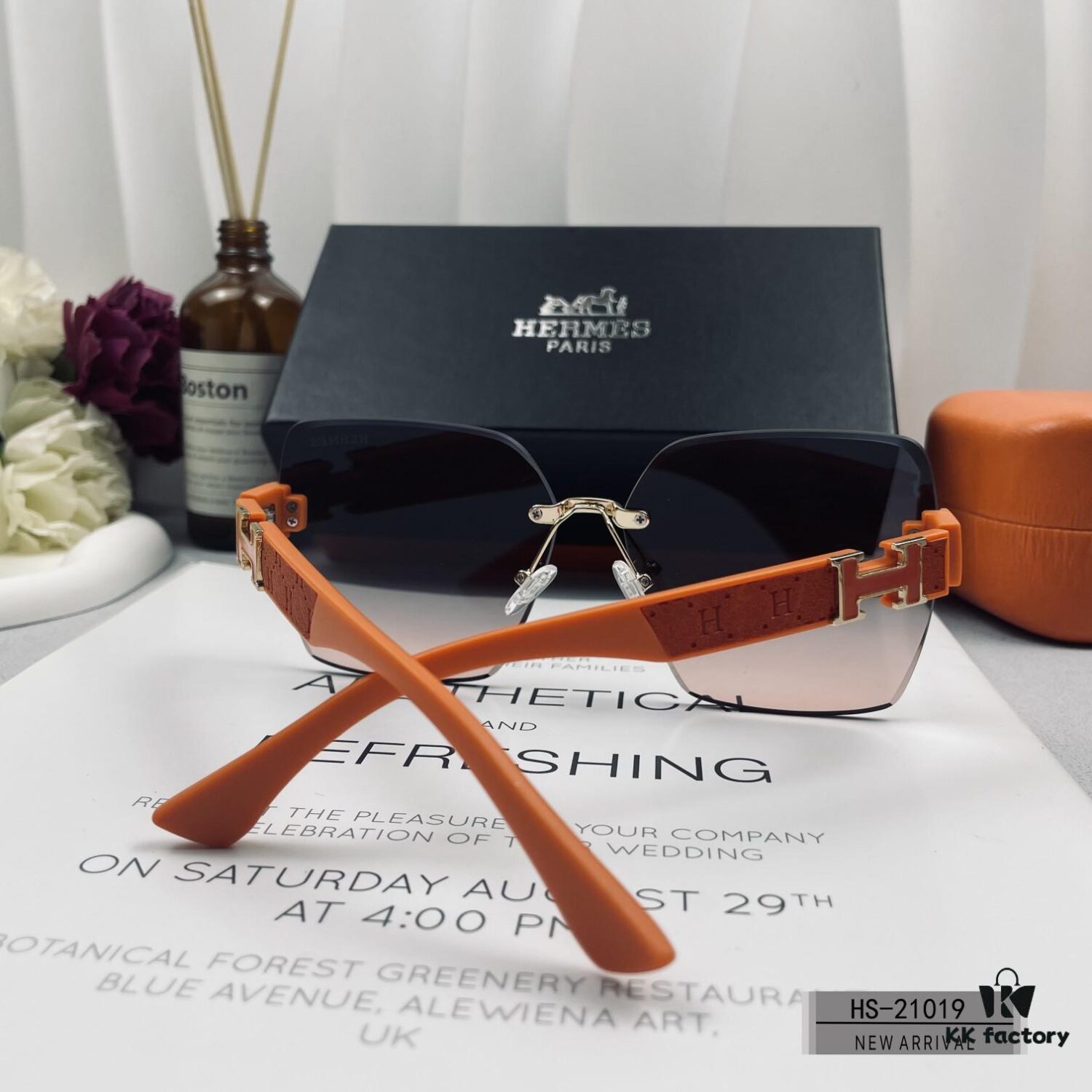 6931af07ccd8ab3d7afa3130 Hermes - HERMES, Polarized Sunglasses with Polylite Lenses, Lightweight TR90 Frame, 2024 New Arrival, Fashionable Sun Protection for Travel and Driving, Model: 21019