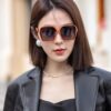 6931af08ccd8ab3d7afa313b HERMES 2024 Spring New Arrival Original Release Fashion Square Frame Sunglasses Classic Integrated Large Frame Design