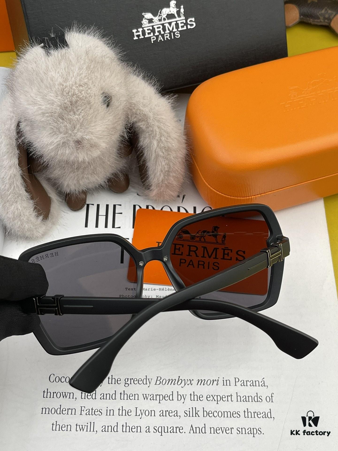 6931af0bccd8ab3d7afa3173 HERMES H4290 TR Polarized Sunglasses - Luxury Square Frame Designer Shades