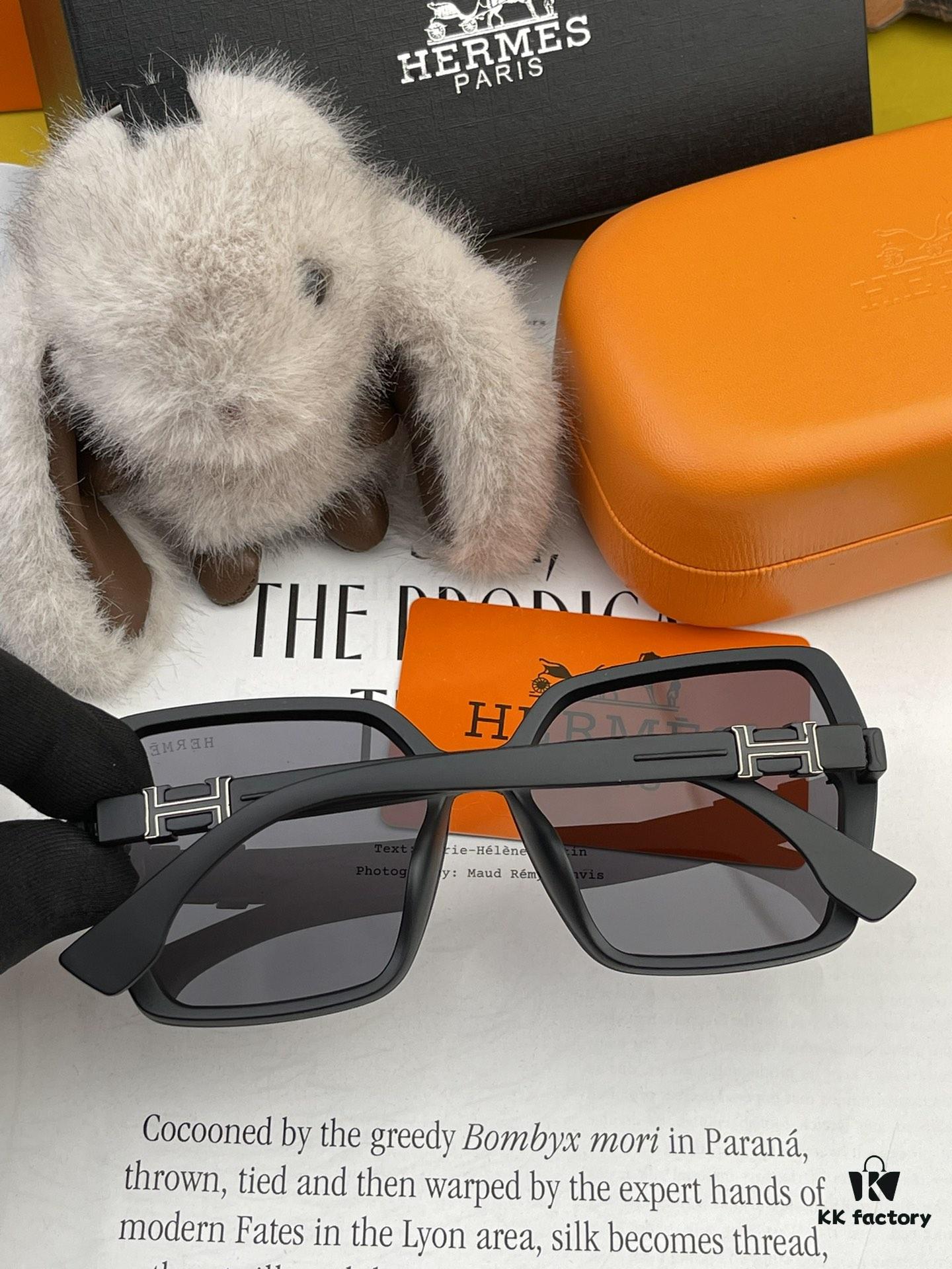 6931af0cccd8ab3d7afa3175 HERMES H4290 TR Polarized Sunglasses - Luxury Square Frame Designer Shades