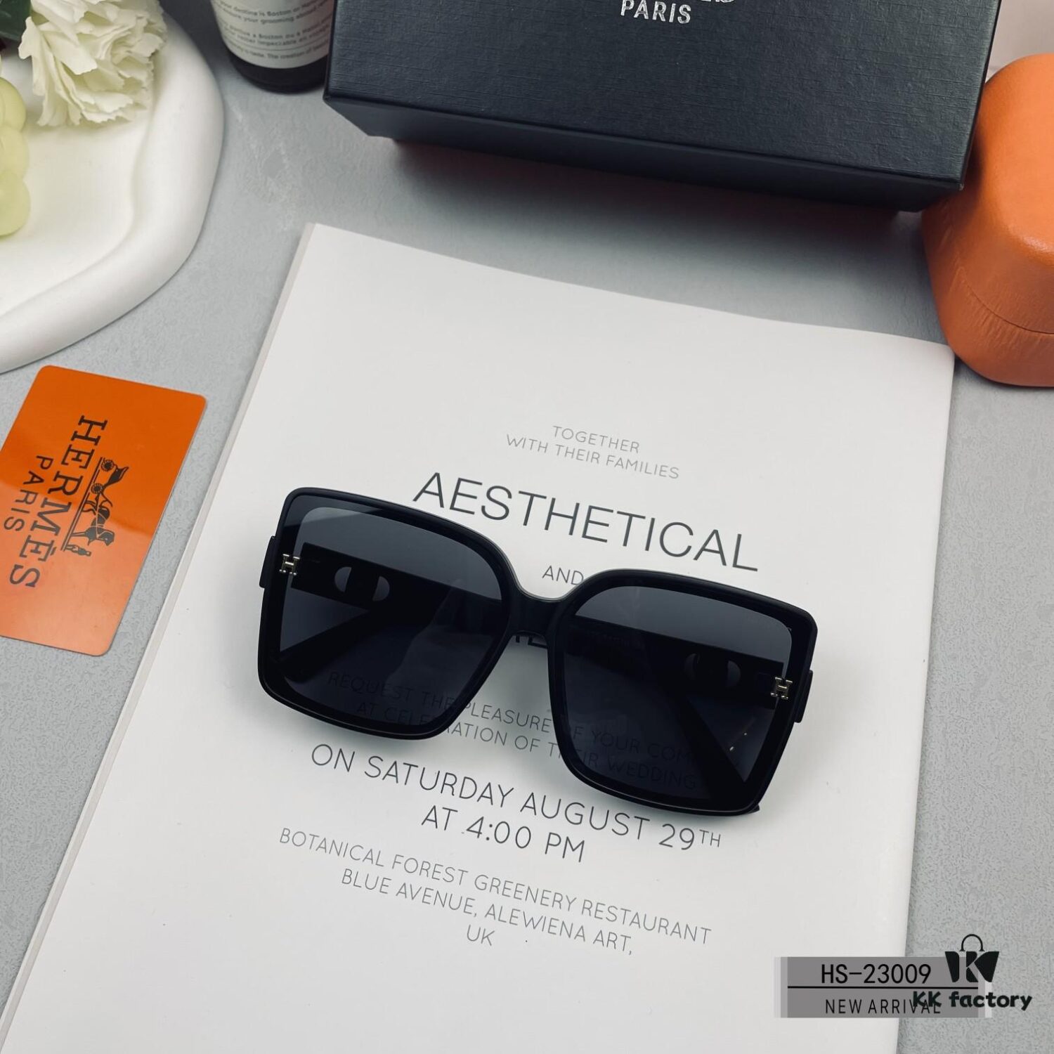 Hermes - New 2024 TR90 Lightweight Sunglasses with Polarized Lenses, Model 23009
