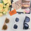 6931af11ccd8ab3d7afa31ca Hermes Fashion Sunglasses New Arrival Metal Temples High-Quality Slimming Sunglasses with H Logo, Street Snap Influencer Glasses