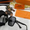 6931af13ccd8ab3d7afa31e2 HERMES 2024 Spring New Arrival Original Luxury Square Sunglasses H1245
