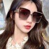 6931af17ccd8ab3d7afa3216 HERMES 2024 Spring New Arrival Original Luxury Square Sunglasses H7998