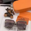 6931af17ccd8ab3d7afa3217 HERMES 2024 Spring New Arrival Original Luxury Square Sunglasses H7998