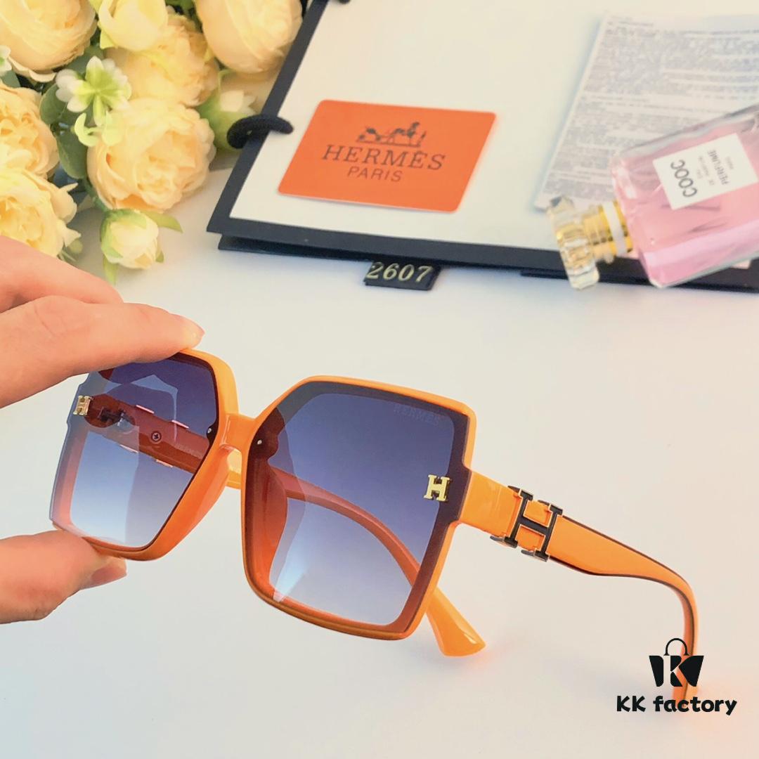 6931af1cccd8ab3d7afa3257 Hermes New Arrival Sunglasses UV Protection Oversized Women's Sun Glasses European and American Style Cross-border Fashion Trendy Shades