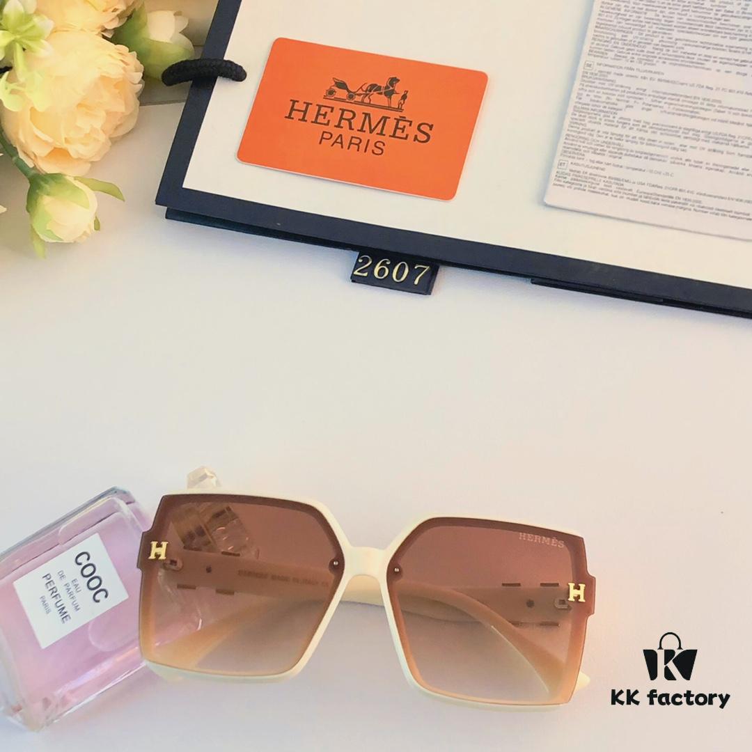 6931af1cccd8ab3d7afa3259 Hermes New Arrival Sunglasses UV Protection Oversized Women's Sun Glasses European and American Style Cross-border Fashion Trendy Shades