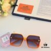 6931af1cccd8ab3d7afa325a Hermes New Arrival Sunglasses UV Protection Oversized Women's Sun Glasses European and American Style Cross-border Fashion Trendy Shades