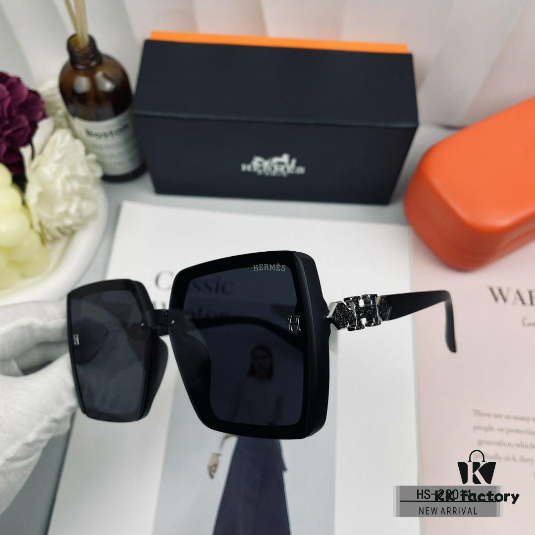 6931af1dccd8ab3d7afa326a Hermes - HERMES | New 2024 Polarized Sunglasses with TR90 Frame and POLAROID Resin Lenses, Lightweight and Comfortable, UV & Glare Protection, Fashionable Travel Essential for Driving and Everyday Wear, Model: 23011