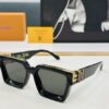 6931af21ccd8ab3d7afa32ac LOUIS VUITTON LV Luxury Version M96006 Sunglasses with Dense Golden Logo Pattern Size 56□17