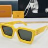 LOUIS VUITTON LV Luxury Version M96006 Size 56□17 Sunglasses with Dense Golden Logo Pattern