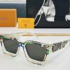 6931af23ccd8ab3d7afa32c2 LOUIS VUITTON LV Maison M96006 Size 56□17 Luxury Edition Golden Dense Logo Sunglasses