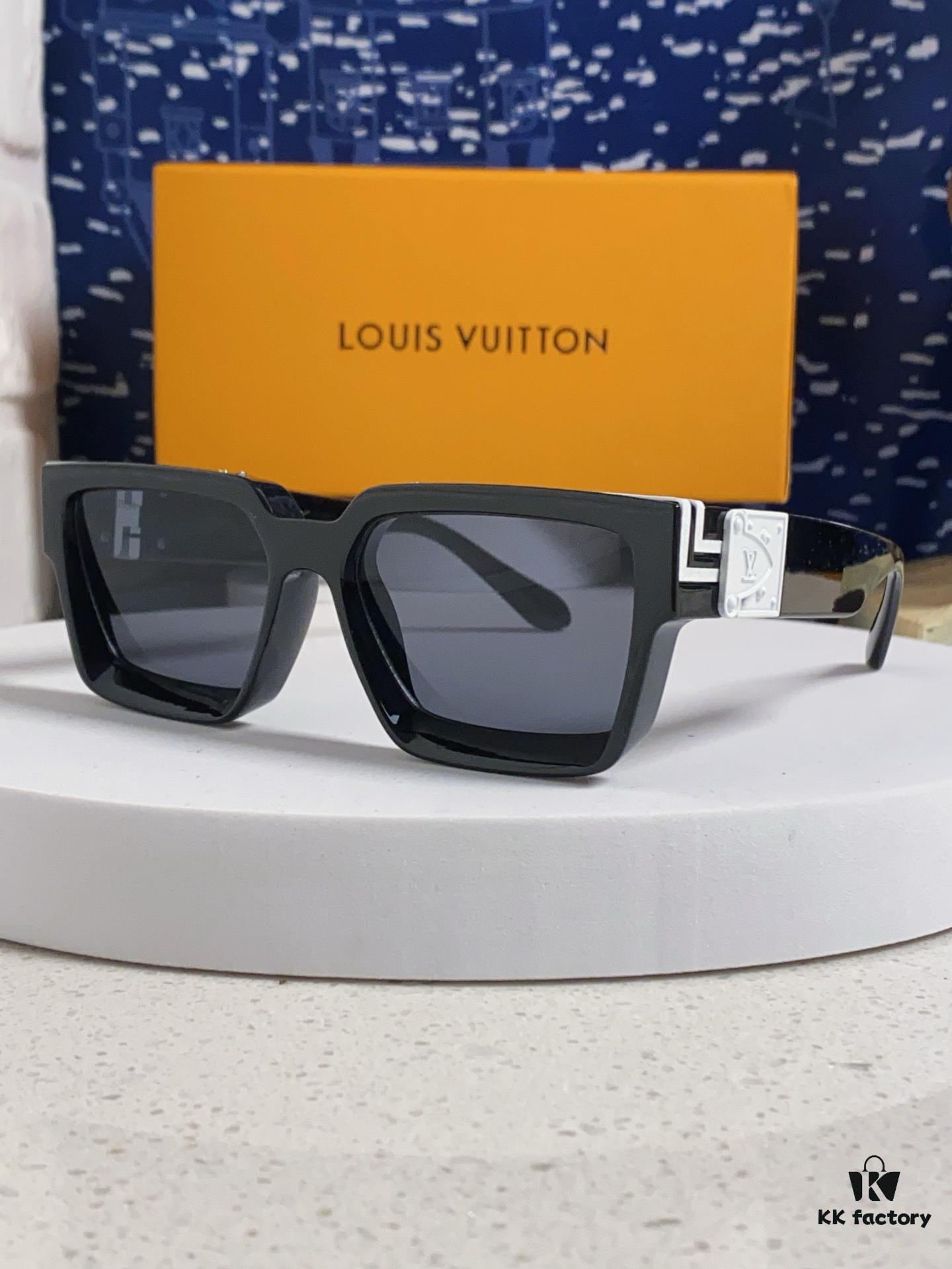 6931af23ccd8ab3d7afa32c9 LOUIS VUITTON Lv 2025 New Millionaire Square Frame Sunglasses Unisex Colorful European and American Style Fashionable Sun Glasses M96006