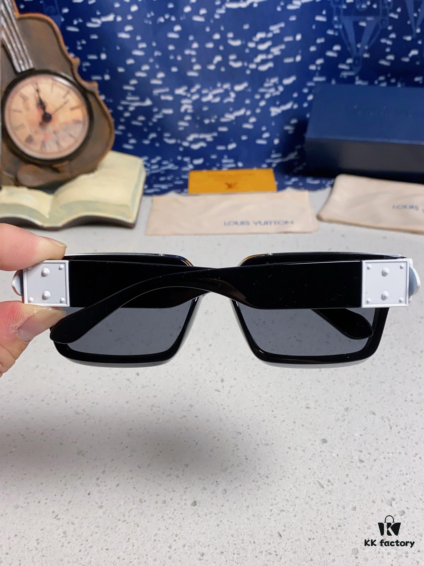 6931af24ccd8ab3d7afa32cd LOUIS VUITTON Lv 2025 New Millionaire Square Frame Sunglasses Unisex Colorful European and American Style Fashionable Sun Glasses M96006