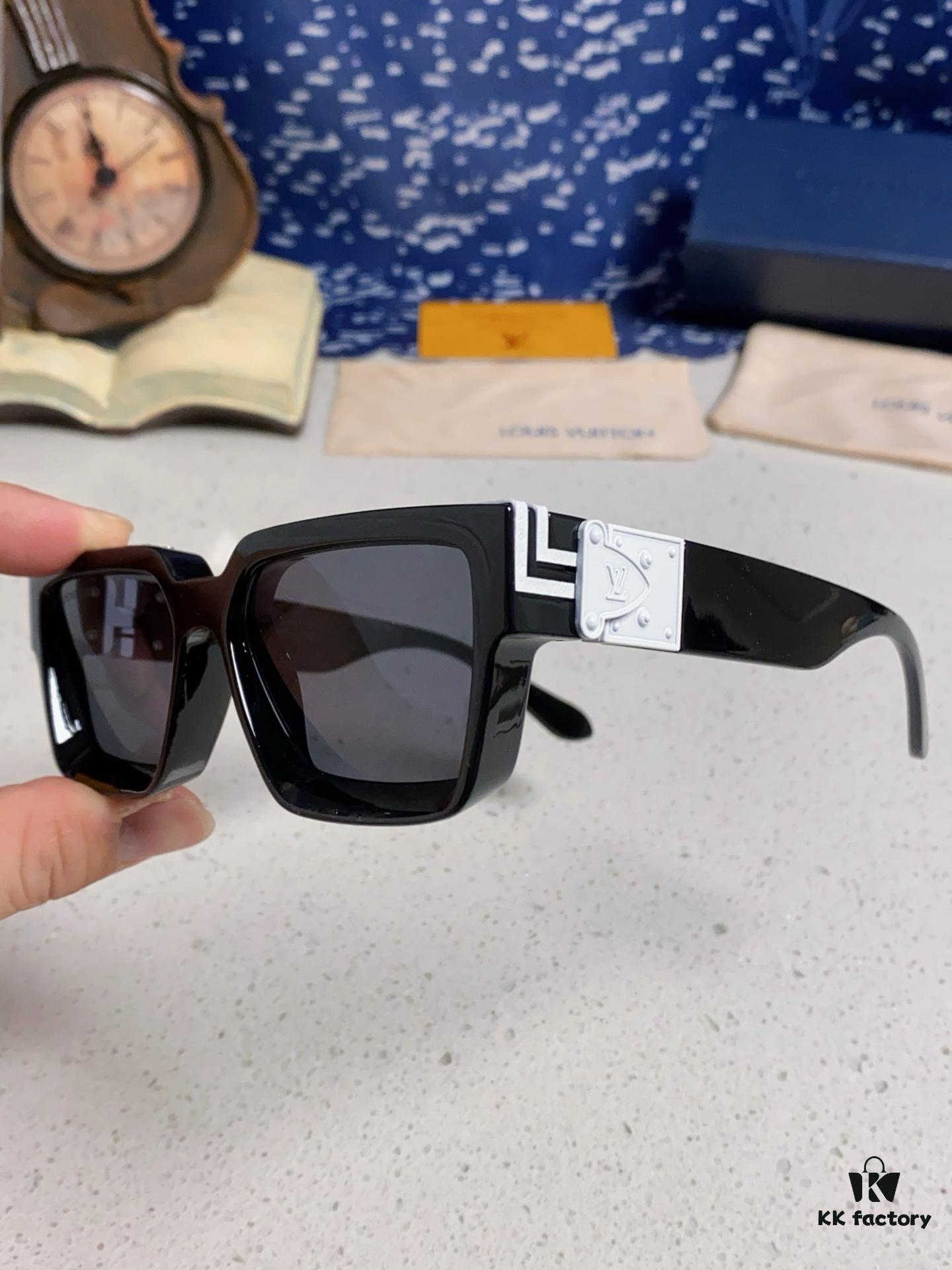 6931af24ccd8ab3d7afa32ce LOUIS VUITTON Lv 2025 New Millionaire Square Frame Sunglasses Unisex Colorful European and American Style Fashionable Sun Glasses M96006