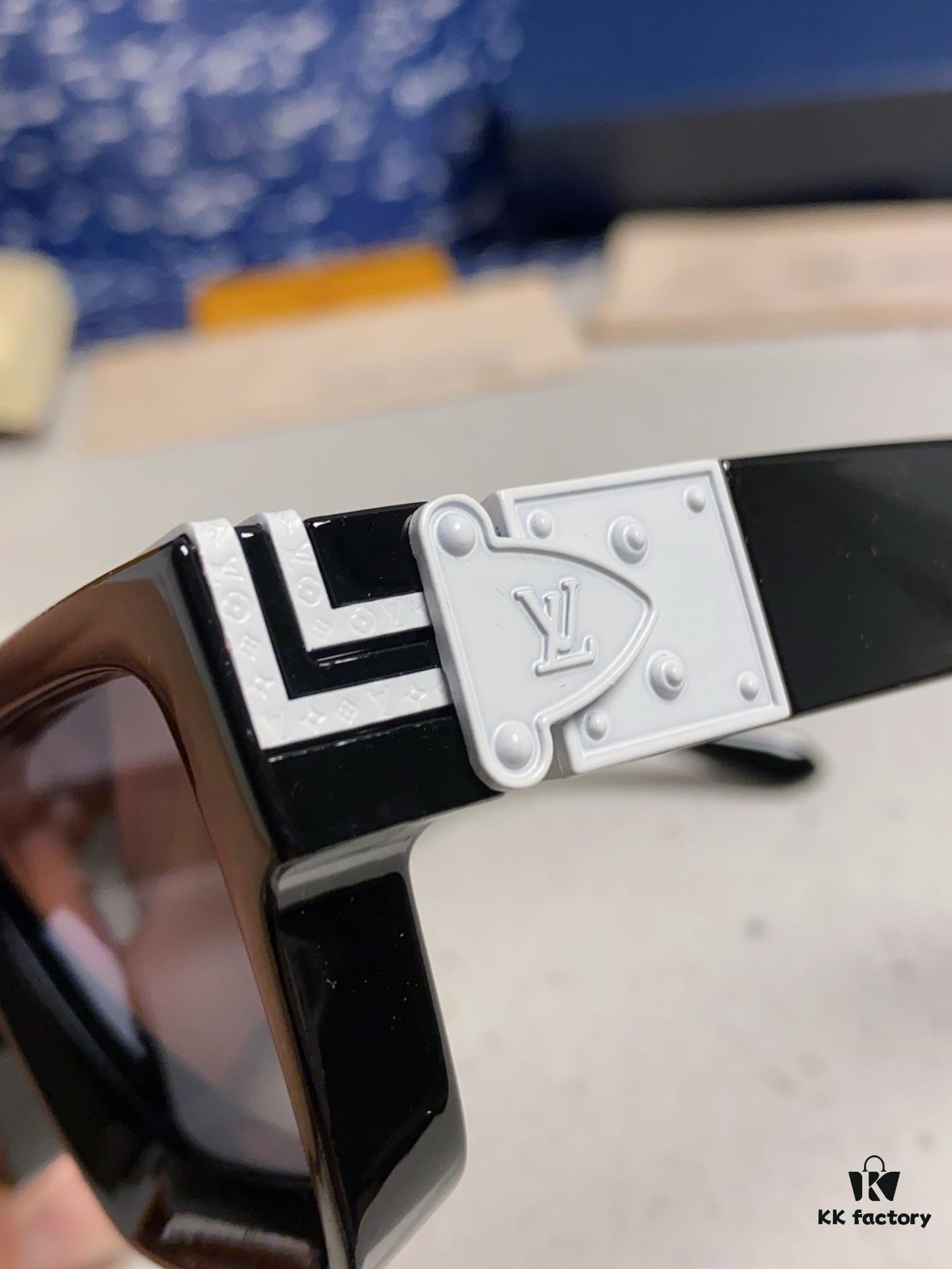 6931af24ccd8ab3d7afa32cf LOUIS VUITTON Lv 2025 New Millionaire Square Frame Sunglasses Unisex Colorful European and American Style Fashionable Sun Glasses M96006