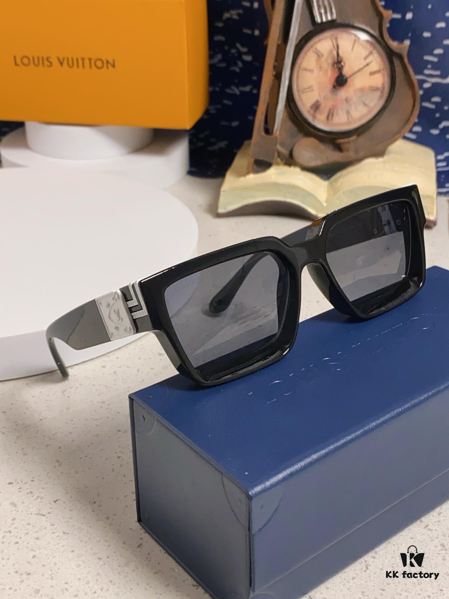 6931af24ccd8ab3d7afa32d2 LOUIS VUITTON Lv 2025 New Millionaire Square Frame Sunglasses Unisex Colorful European and American Style Fashionable Sun Glasses M96006