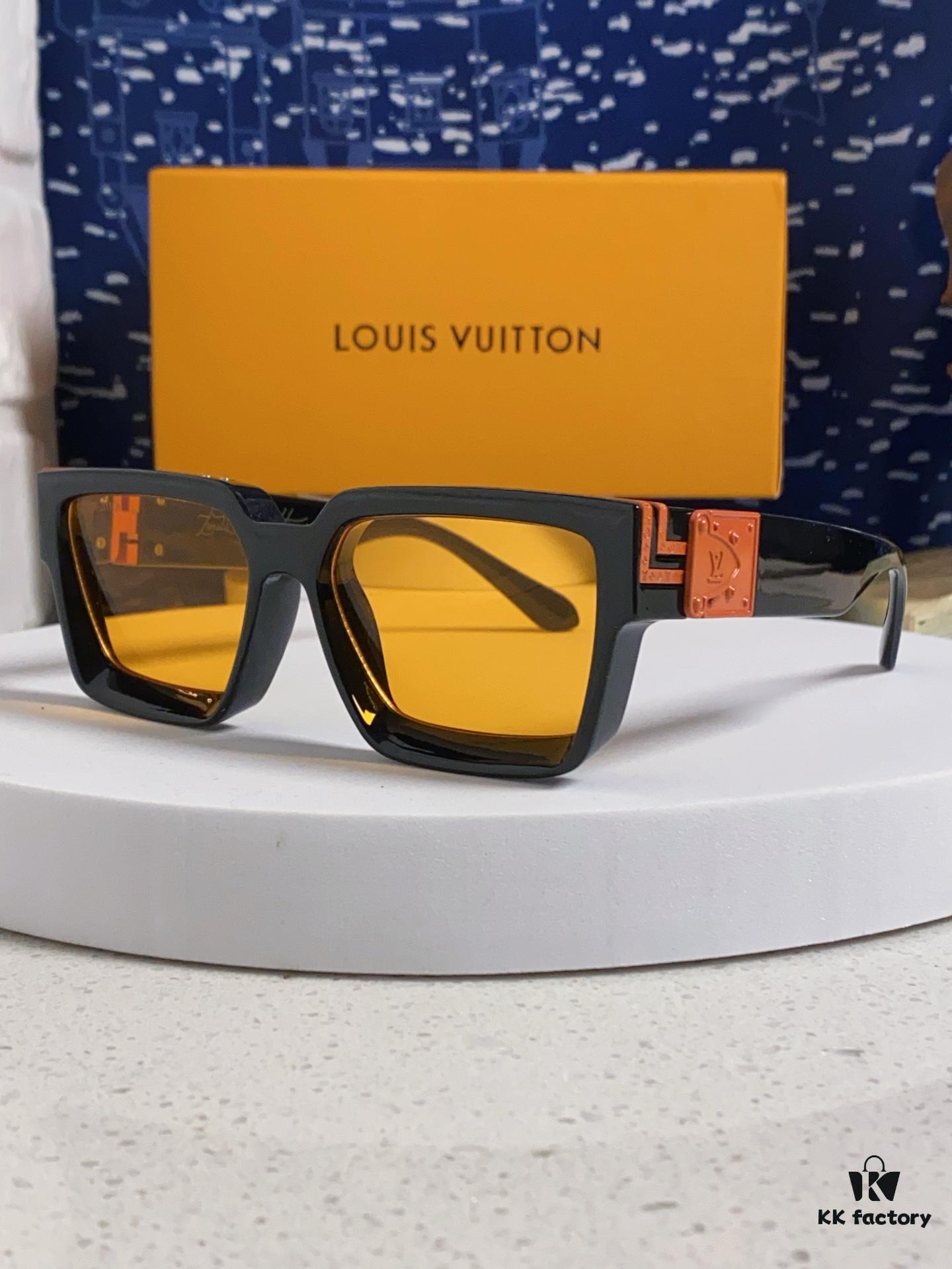 6931af24ccd8ab3d7afa32d5 LOUIS VUITTON Lv2025 New Millionaire Square Frame Sunglasses Unisex European and American Style Colorful Fashionable Sunglasses M96006