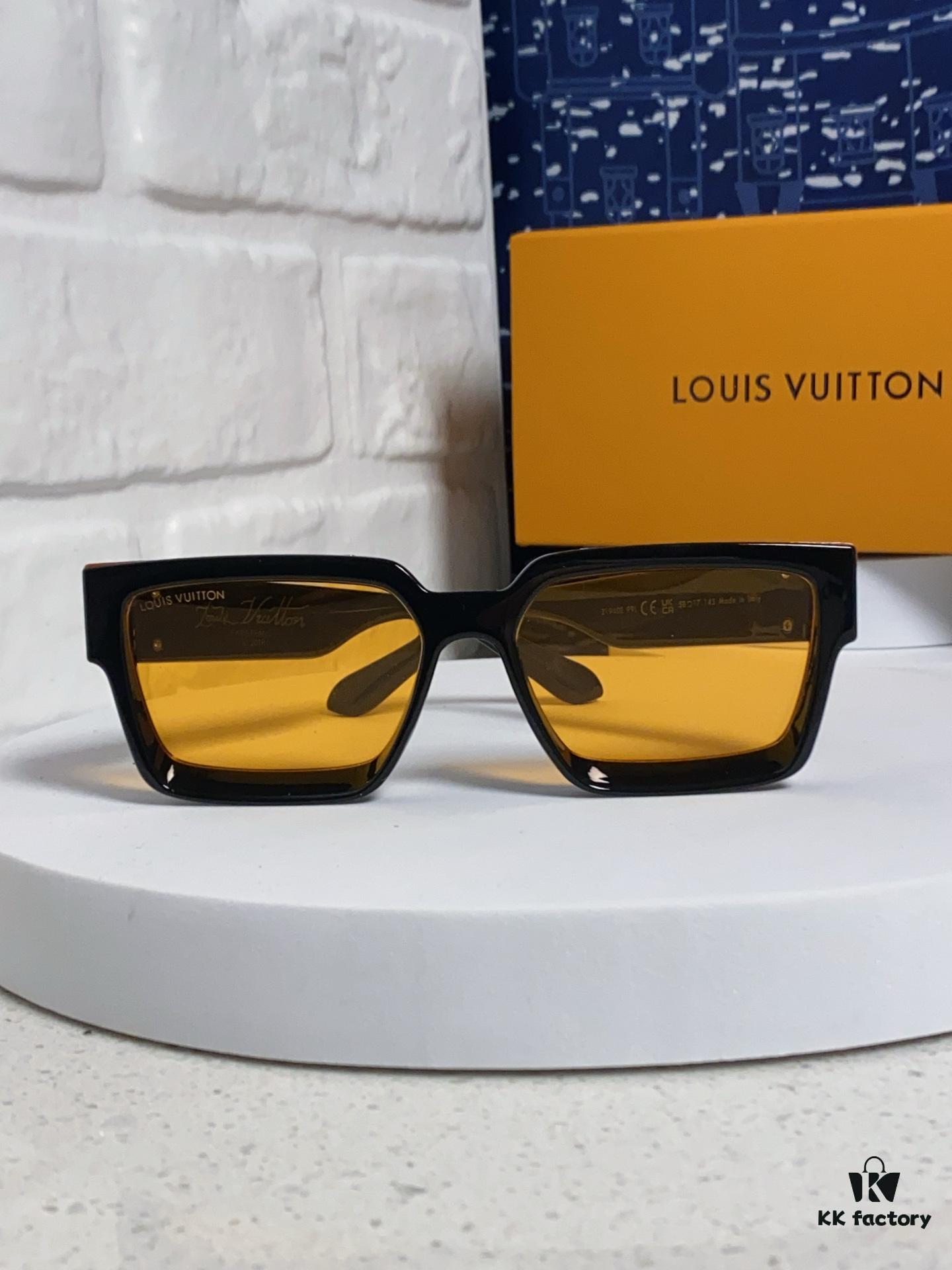 6931af24ccd8ab3d7afa32d6 LOUIS VUITTON Lv2025 New Millionaire Square Frame Sunglasses Unisex European and American Style Colorful Fashionable Sunglasses M96006